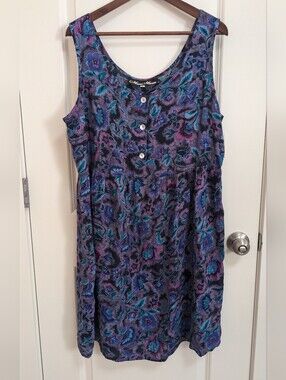 NWT 1990s Meghan Matthews Midi Sundress